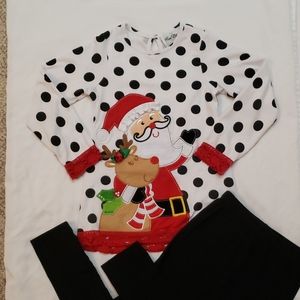 Santa-Christmas matching set Size 6x